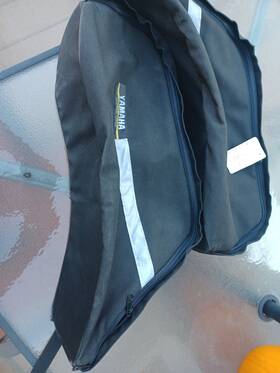 Sma-8cw93-20-00 Yamaha Snowmobile Saddle Bags For Venture 500 / Glx Soft Pack Luggage