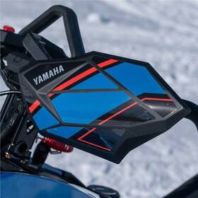 Sma-8ma70-00-bl Yamaha Sr Viper Sidewinder Snowmobile Handguard Graphic Kit