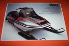 84ss440 Yamaha Vintage Poster Srx 440 Snowmobile Ss Sno-machine 84