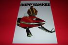 73rupp Yankee 40hp Rupp Sno-machine 73 Snowmobile Vintage Poster