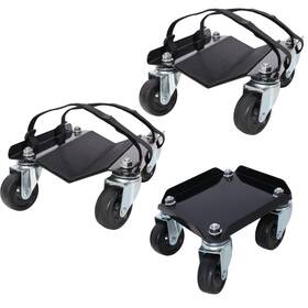 W465p234066 Yellowcat Heavy Duty Snowmobile Dolly 1500lb Capacity V-slide Black