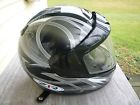 Zrf-1 Z1r Snowmobile Lightly Helmet Face Used " - Full Shield Clear "duke