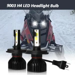 H4 9003 Led Snowmobile Headlight Kit 6000K Bulbs For Polaris Pro X 2001-2004. Fixed Price $29.99.