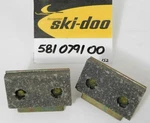 Nos Genuine Ski-doo Bombardier Snowmobile Factory Brake Pad Set Oem 581079100. Fixed Price $23.18.