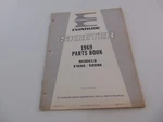 1969 Evinrude Skeeter Snowmobile E1592 E2096 Parts Catalog Manual Book Dealer. Fixed Price $6.57.