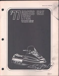 1977 Arctic Cat Lynx Snowmobile Service Manual MN2835. Fixed Price $9.95.