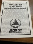 1991 Arctic Cat Snowmobile Parts Manual Jag Afs Special Oem P/n 2254-683. Fixed Price $10.00.