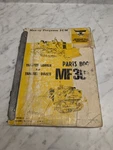 Massey Ferguson Mf 300 Tractor Loader Dozer Parts Book Manual List Catalog. Fixed Price $249.75.