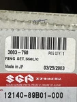 3003-760 Arctic Cat Piston Ring Set New Oem. Fixed Price $39.89.