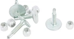 Woodys GMP-1325-48 Grand Master Silver Studs 1.325" 48/PK. Fixed Price $175.47.