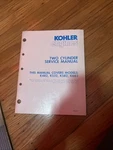 Kohler Engine Two Cylinder Service Manual K482 532 662 582 ENS-607 1982 Repair. Fixed Price $5.00.