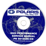 Genuine Polaris Owner's Service/repair Manual On Cd 2004 Xc Sp 500/600/700/800. Fixed Price $15.99.