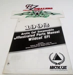 1992 Arctic 2254-755 Parts Manual Wildcat Efi & Mountain. Fixed Price $14.99.