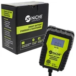 Niche Fully Automatic Amp Lcd Smart Battery Charger 12VOLT Trickle Scooter. Fixed Price $27.95.