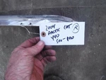 2004 Arctic Cat 440 Pro Snowmobile Parts: Running Board Heat Exchanger-r. Fixed Price $69.99.