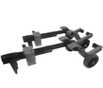 Polaris Snowmobile Caliber Ski Wheels Transport Kit Gray New Oem P/n 2883. Fixed Price $334.93.