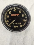 Rupp 1971 Mph Gauge Used Magnum 400 440 600 800 Wt Snowmobile Speedometer. Fixed Price $75.00.