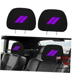 Yosrter Headrest Covers For Dodge Charger Challenger Durango Purple Trim. Fixed Price $25.22.