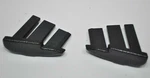 Polaris Pure Nos Snowmobile Rh & Lh Bumper End Caps 96-99 5431914 5431913. Fixed Price $13.99.
