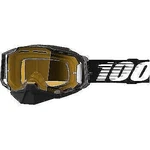 100% Armega Snow Goggles Black Yellow 50007-00001. Fixed Price $100.99.