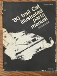 Oem Arctic Cat 0185-152 80 Trail Illustrated Parts Manual. Fixed Price $24.99.