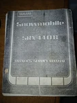 1978 Yamaha Srx 440 Owners Manual Snowmobile. Fixed Price $42.50.
