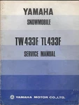 1974? Yamaha Snowmobile TW433F & TL433F 863-28197-10 Service Manual (098). Fixed Price $36.29.