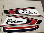 Nos Polaris 78 Cobra 340 440 Hood Decals Vintage 7071488 7071486 7071485 7071489. Fixed Price $75.00.