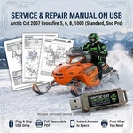Arctic Cat Crossfire 500 600 800 1000 2007 Service Repair Shop Manual Usb. Fixed Price $23.99.