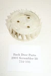 2001 Polaris Scrambler 50 Youth Atv Cooling Fan. Fixed Price $7.95.