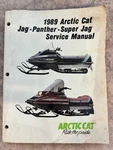 Arctic Cat Snowmobile 1989 Jag, Panther, Super Service Manual 2254-496. Fixed Price $14.46.