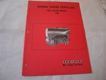 Vintage Rupp Xenoah Engine Parts List Fan Cooled Model 340 #39141 American Sport. Fixed Price $19.95.