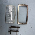1975 Ski-doo Alpine Vintage Snowmobile Headlight Lens And Bezel. Fixed Price $44.50.