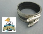 Polaris Oem Exhaust Pipe Coupler Hose & Clamps 2000-2004 Genesis Virage Txi. Fixed Price $29.00.