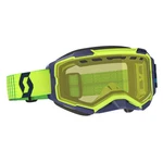 Scott Usa Fury Adult Snowmobile Goggles - Blue/yellow/yellow/one Size Osfm. Fixed Price $60.07.