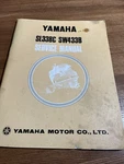 Vintage Yamaha Snowmobile Service Manual SL338C/SW433B Dealer Estate 1970. Fixed Price $39.00.