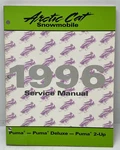 Oem Arctic Cat 2255-298 Dealer Service Manual For 1996 Puma, Dlx, 2-UP. Fixed Price $35.00.