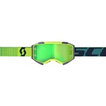 Scott Fury Goggle - Blue/yellow. Fixed Price $62.35.