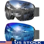 Otg Ski Goggles Anti-fog Uv Protection Wide Vision Helmet Compatible Snow Sports. Fixed Price $60.05.