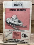 1989 Polaris Snowmobile 400 500 650 Trail Owners Manual Guide Original 9911455. Fixed Price $19.95.