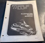 1977 Arctic Cat Snowmobile Cross Country Parts Manual P/n 0185-081 (A37). Fixed Price $20.99.