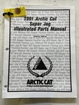 Arctic Cat Snow Illustratedparts Manual 1991 Super Jag 2254-659 M145. Fixed Price $10.00.