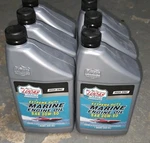 Lucas Marine 20W50 High Zinc Outboard Engine Motor Oil 6 Quarts. Fixed Price $59.75.