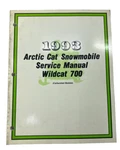 1993 Arctic Wildcat 700 Snowmobile Oem Service Manual Form Number 2254-830. Fixed Price $34.99.