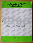 1996 Arctic Cat Zr 440 Snowmobile Service Manual P/n 2255-315. Fixed Price $14.99.