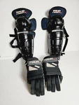Tour Cdn Msx Shock Series Shin Guards 14/15 And Gloves 16.5/18 Used. Fixed Price $34.99.