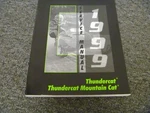 1999 Arctic Thundercat 1000 Snowmobile Shop Service Repair Manual. Fixed Price $167.59.