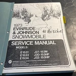 1973 Evinrude Johnson Parts & Service Manual E1531 J32, J30, J27 406144 Copy (12. Fixed Price $32.99.