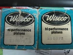 Nos Wiseco Pistons 2100P2 W/rings Sets - Kohler K340 2T 2AX 2FA. Fixed Price $129.99.