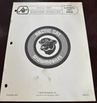 1976 Arctic Cat Snowmobile El Tigre Parts Manual P/n 0185-069 (C07). Fixed Price $19.99.